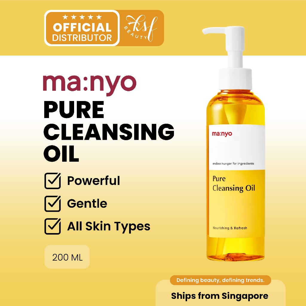 Ma:nyo Skincare Pure Cleansing Oil (200ml) | Gentle & Effective Makeup ...