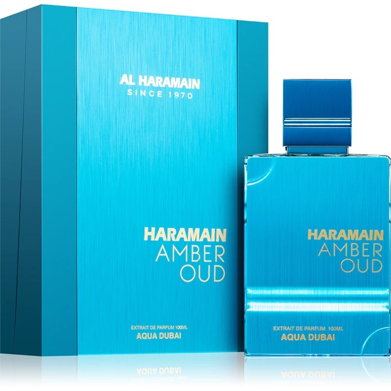 香水(男性用) Al Haramain Amber Oud Aqua Dubai 100 ml. Al Haramain Amber Oud Aqua Dubai, 100ml, Extrait De Parfum