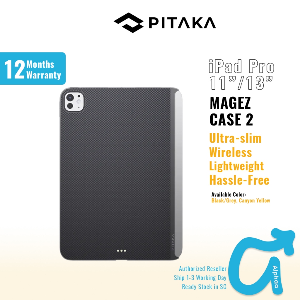 iPadアクセサリー PITAKA ipad pro 13 2024 M4 woven case Amazon.com: PITAKA iPad Pro 13 Inch case 2024, Magic