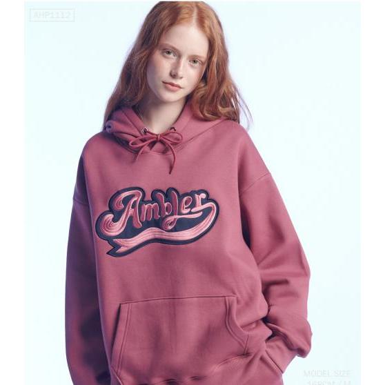 Tシャツ・カットソー +AMBLER+ BIG AMBLER Unisex Hooded Sweatshirt Black AHP1112 Designer fashion, Seoul-fully created | W Concept