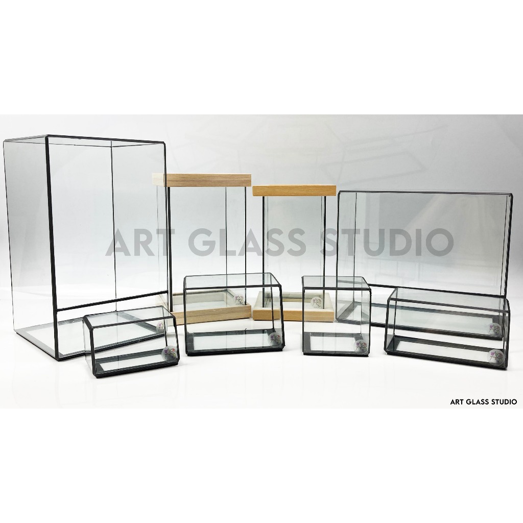 (LIMITED STOCK) Various Cuboid terrarium glass design and built by Art ...