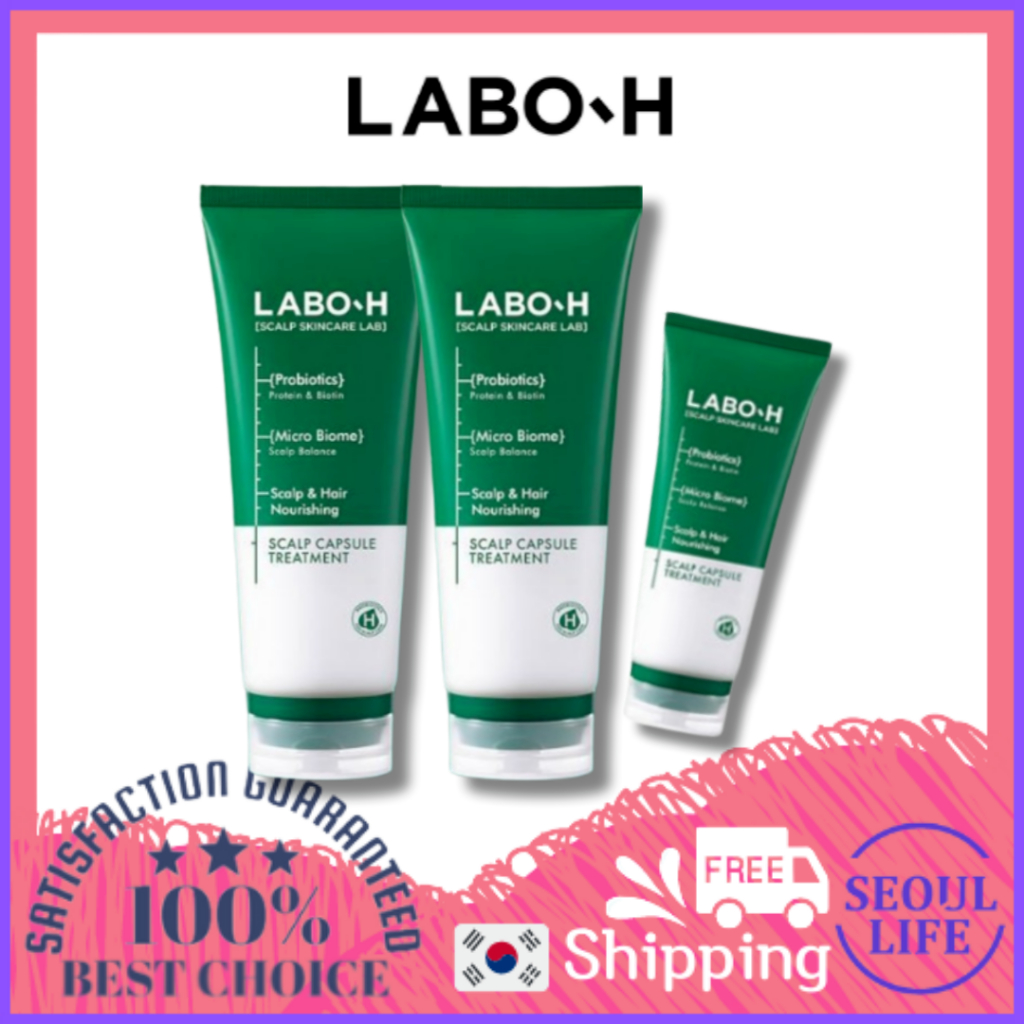 LABO-H Hair Loss Symptom Relief Scalp Capsule Treatment 50ml,200ml ...