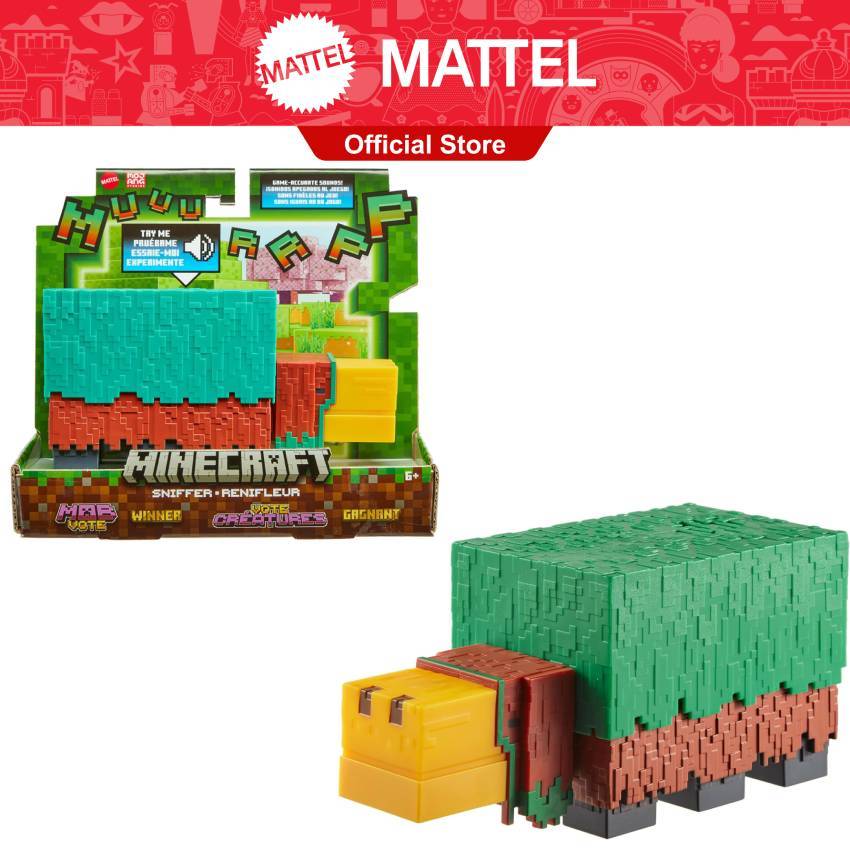 Minecraft Sniffer Action Figure With Game-Accurate Sounds, 3.25-Inch ...