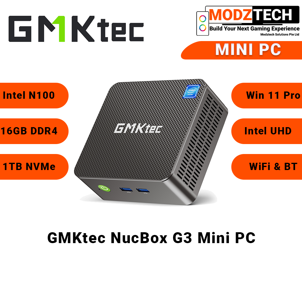GMKtec NuxBox G3 Mini PC Intel N100 | Shopee Singapore