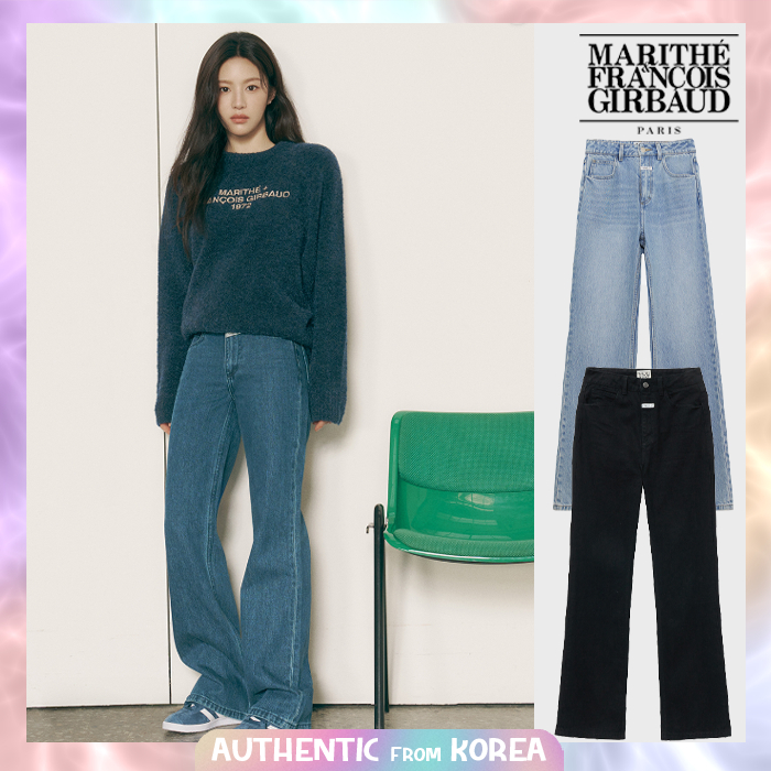 MARITHE FRANCOIS GIRBAUD KOREA FOR WOMEN W SLIM BOOT-CUT DENIM