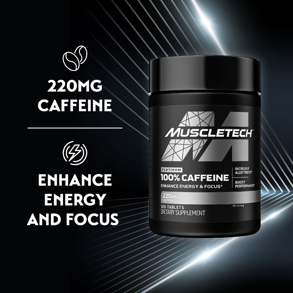 MuscleTech Platinum 100% Caffeine (125 Tablets) | Shopee Singapore