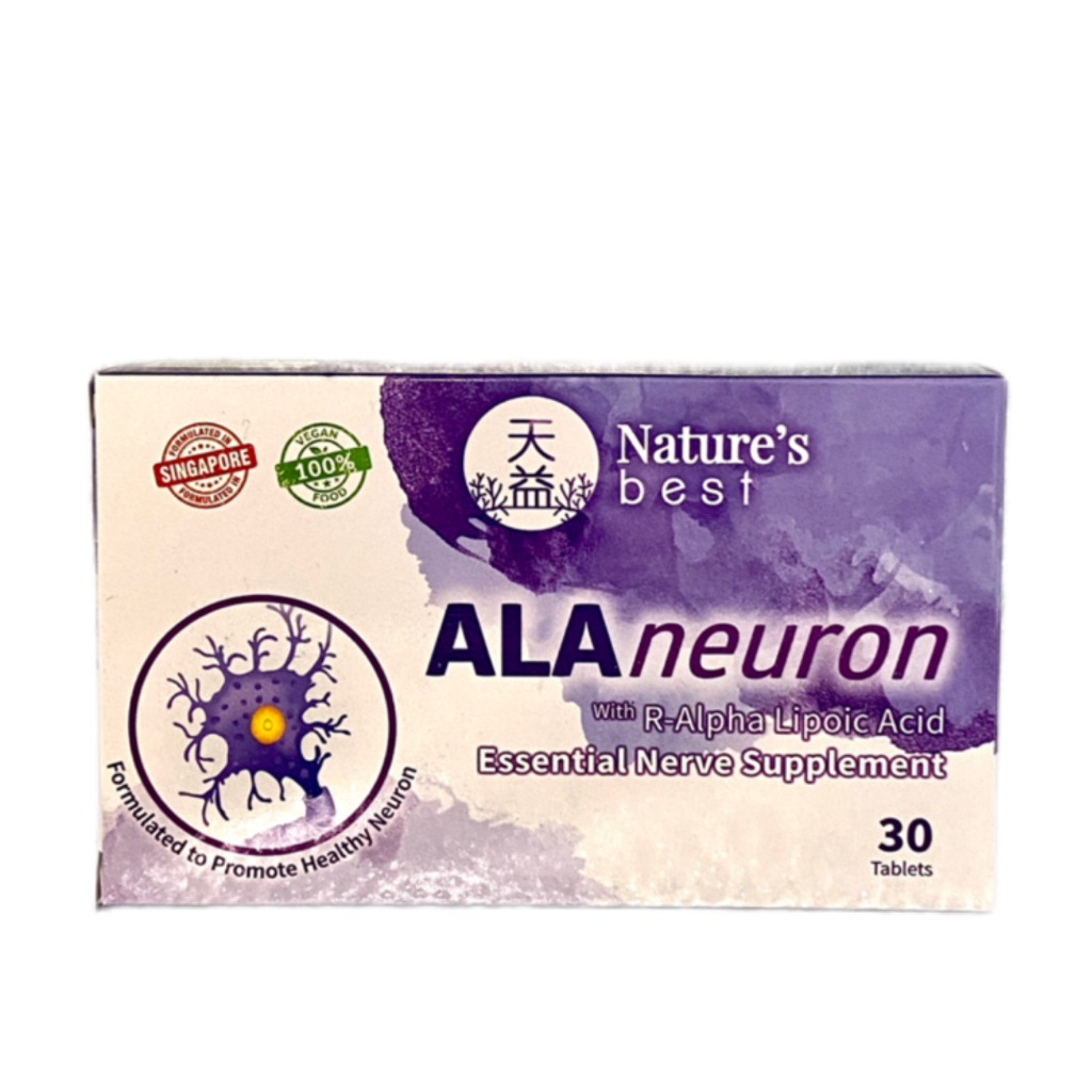 Nature's Best ALA neuron with R-Alpha lipoic Acid |Essential Nerve ...