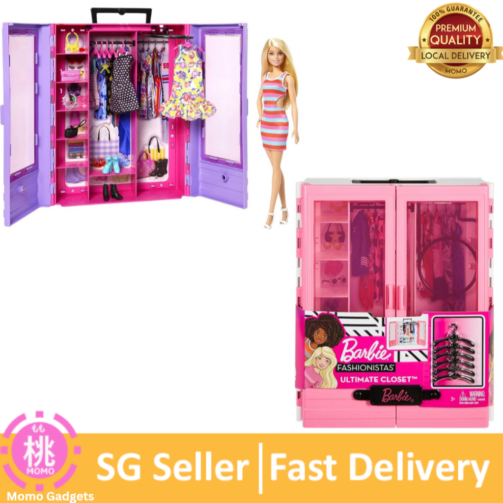 Walkie Talkies Barbie Fashionistas Ultimate Closet, Pink With Fold