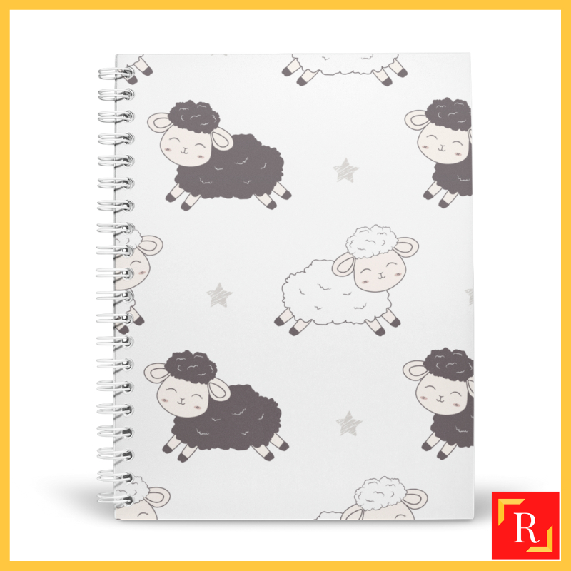 Spiral Notebook/Double Ring Notebook-(A4/A5 | Line/Blank | 80gsm)-Cute ...