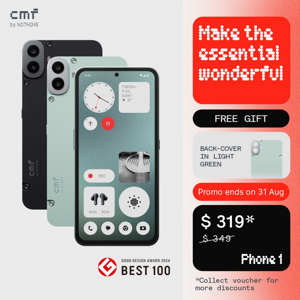 CMF Phone 1 | Interchangable Design | 50MP Rear Camera | 6.67 AMOLED ...