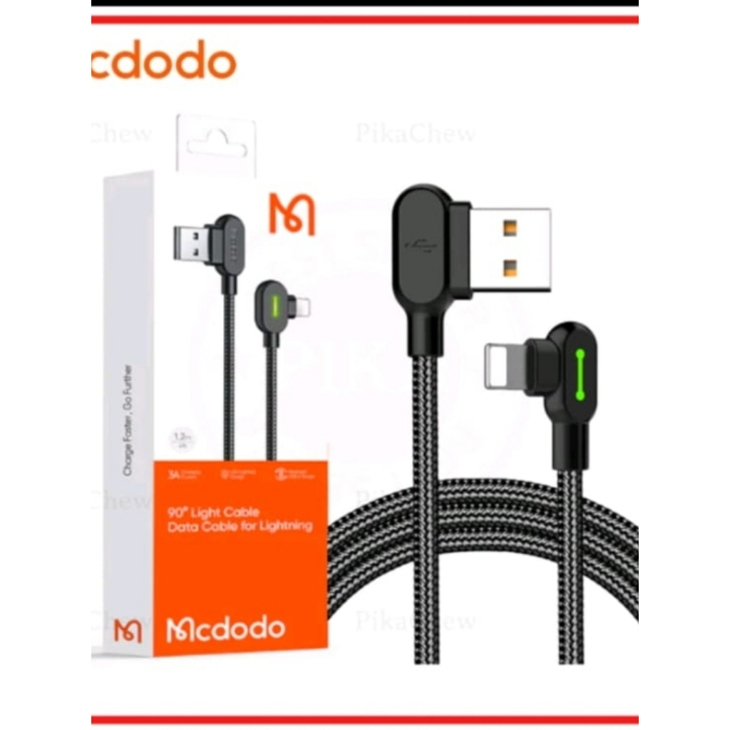 Mcdodo 90° Fast Charge Cable for Data Good For