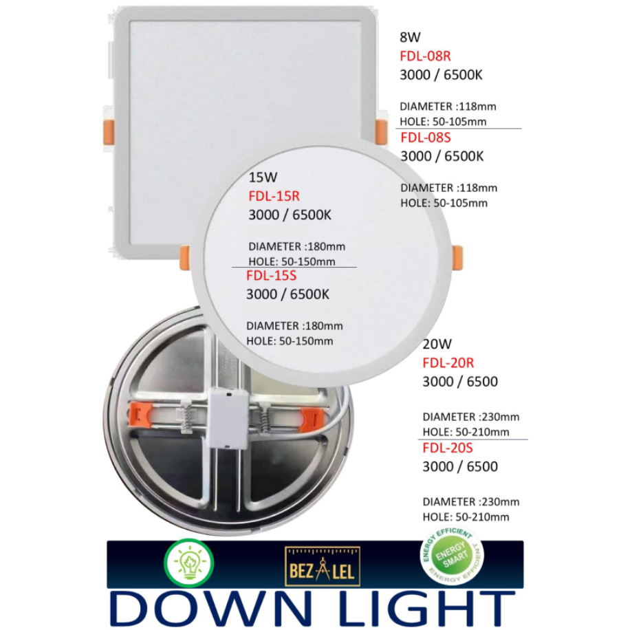 SG Local Seller & Authorized Dealer Adjustable Hole Size LED Down Light ...