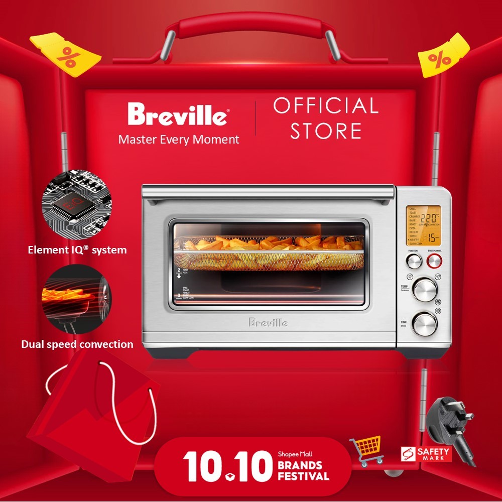 Breville the Smart Oven Air Fryer BOV860BSS Shopee Singapore