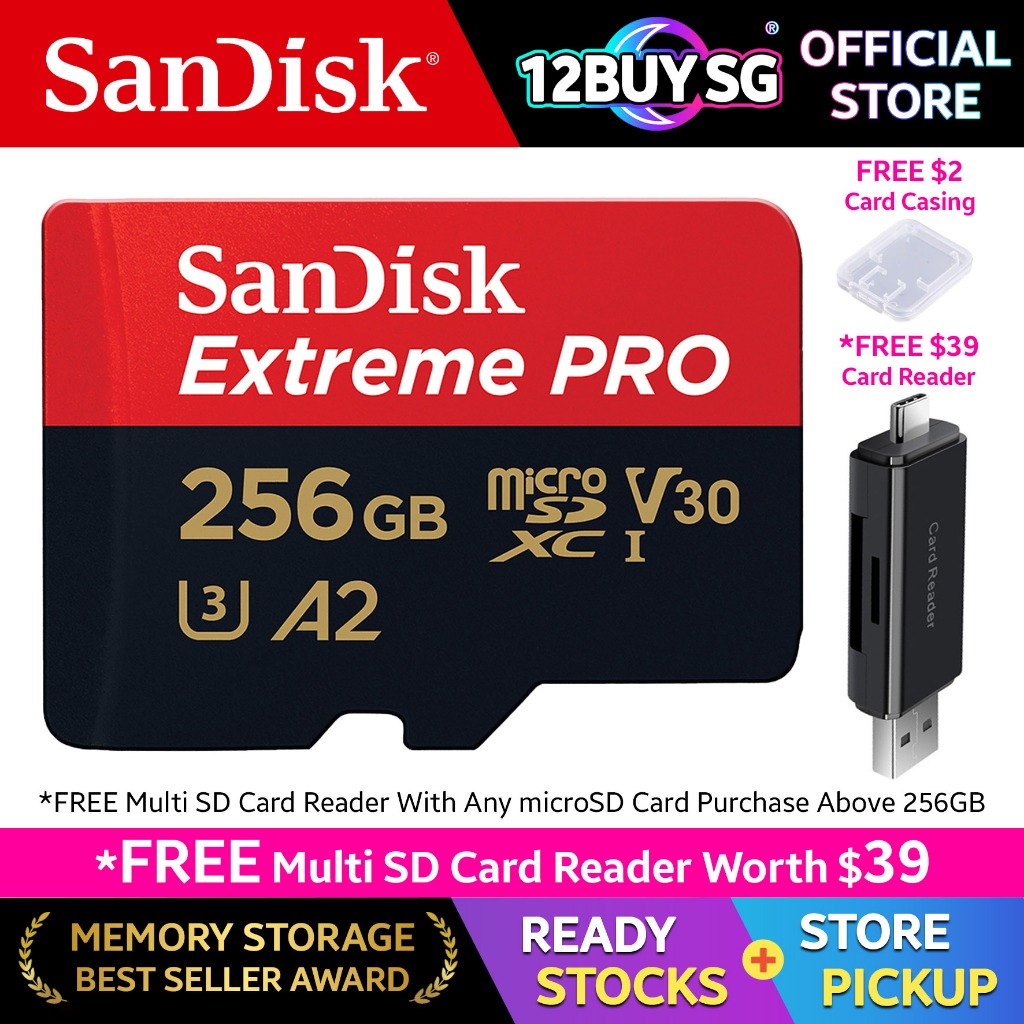 Sandisk Sd Card SanDisk Extreme Pro Flash Memory Card 1TB A2