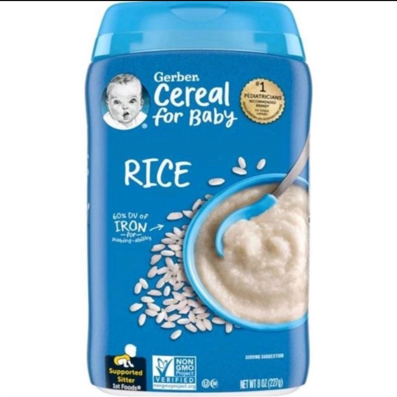 ⭐️ BEST PRICE Gerber PowerBlend Cereal for Baby, Probiotic
