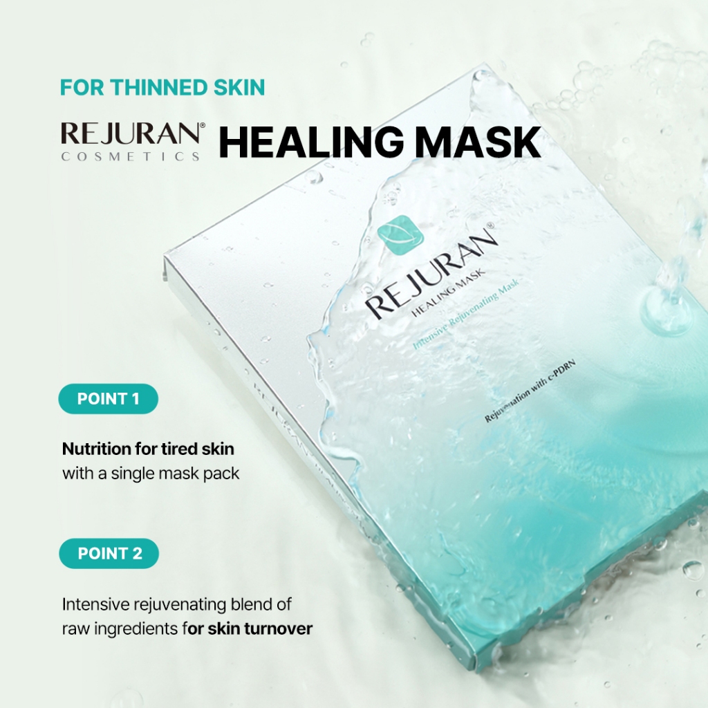 REJURAN] Turnover Mask 5 Sheets (2 Boxes / 4 Boxes) | Shopee Singapore