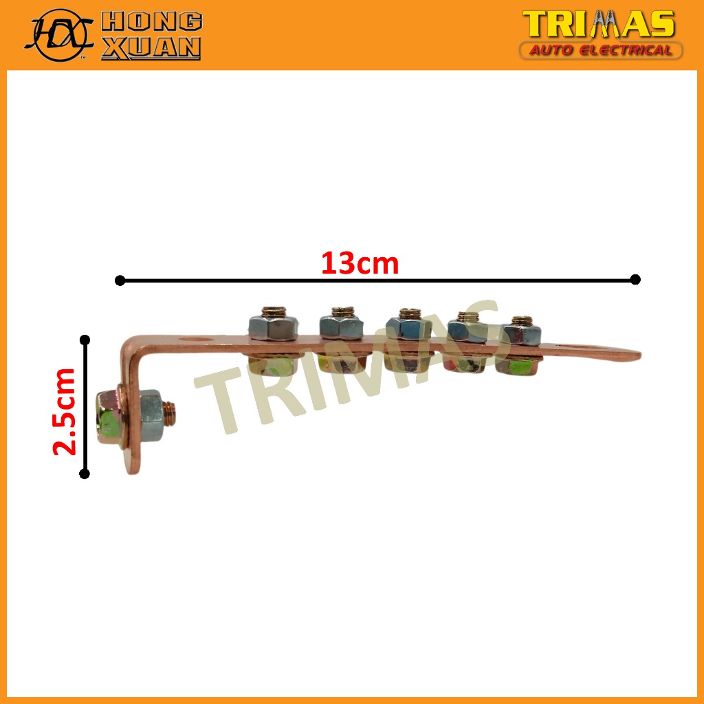 HEAVY DUTY L Plate Copper Clad Grounding Earth Cable Multi Connection ...