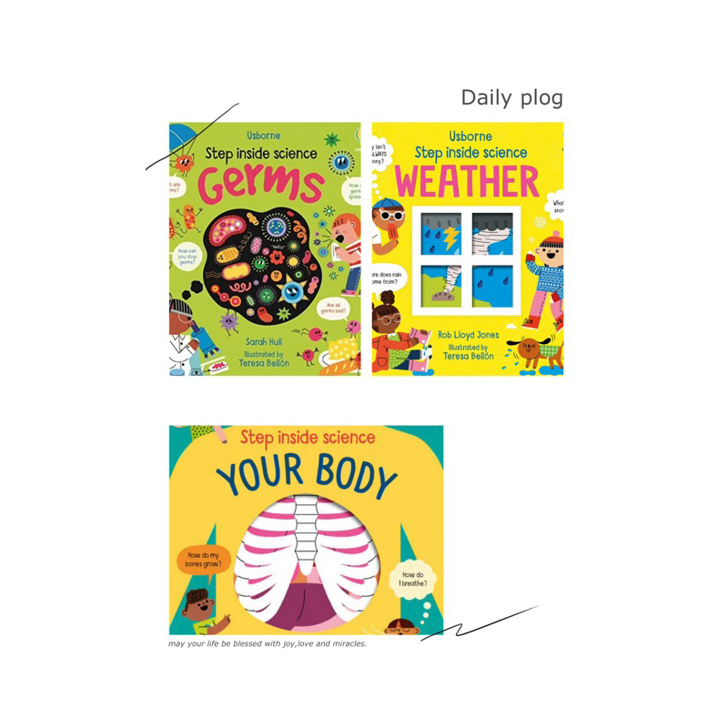 Usborne step inside science series | Shopee Singapore