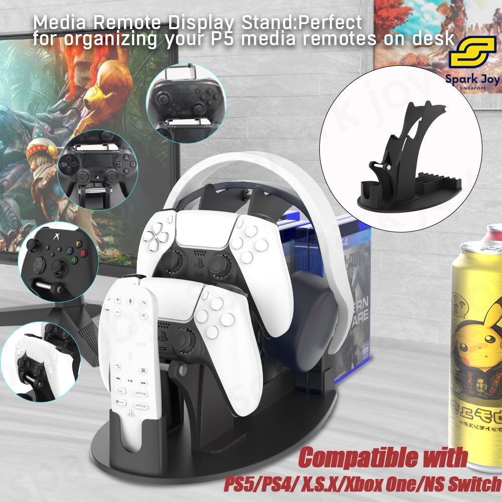 【SG】PS5 PS4 Xbox NSPRO Remote Control Storage Stand Universal Handle ...