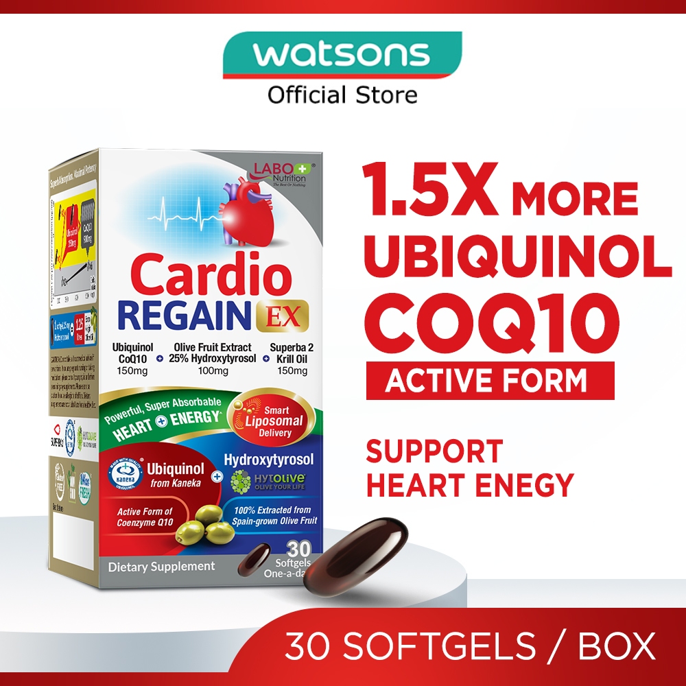 LABO NUTRITION Cardioregain Dietary Supplement Capsule 30s | Shopee ...