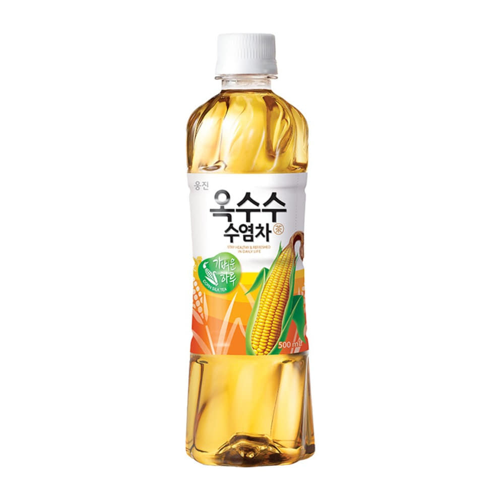 [Expiry Date : 16 Sep 2026] [Woongjin] Corn Silk Tea 500ml / 웅진 옥수수 수염차 ...