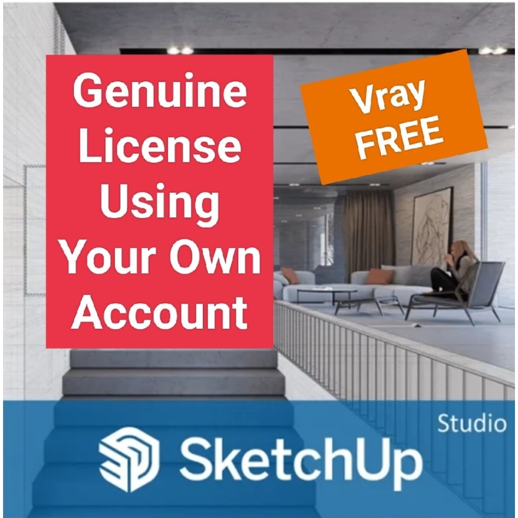 Licensed Sketchup Pro and Studio 3D Modelling Software for Windows Pc ...