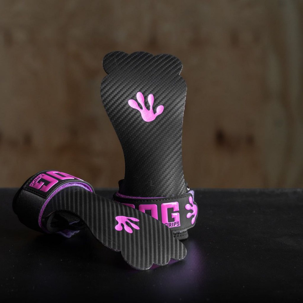 Frog Grips ELITE 4.0 Fingerless|HD Grips For CrossFit [Mesh Bag