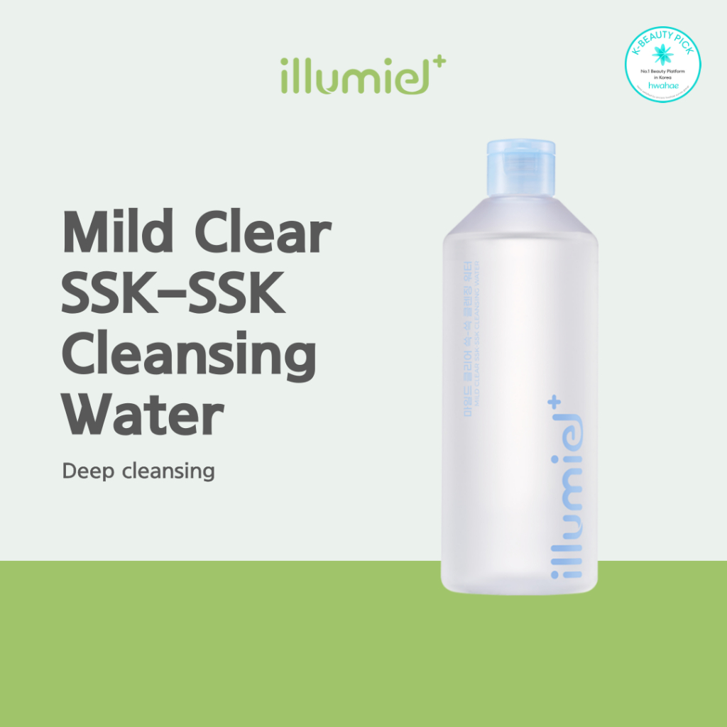 CS Solution Mild Clear SSK-SSK Cleansing Water 400ml | Shopee Singapore