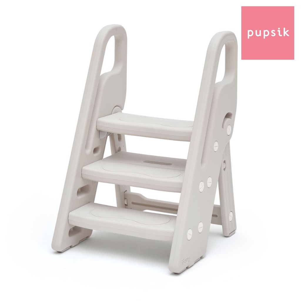IFAM Foldable 3-Level Step Stool with Handle (2 Colors) | Shopee Singapore