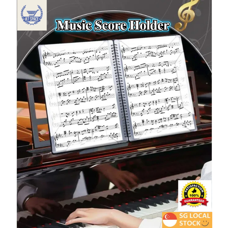 🔥SG STOCK🔥Multifunctional Music Score Holder Modified Non-Reflective A4 ...