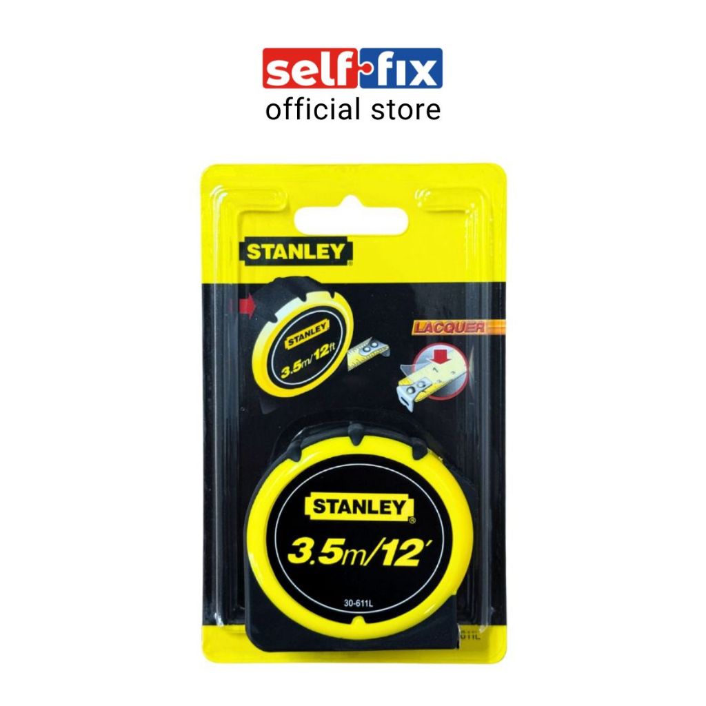 Stanley 30-611L Tape Rule 3.5m x 1/2 inch | Shopee Singapore