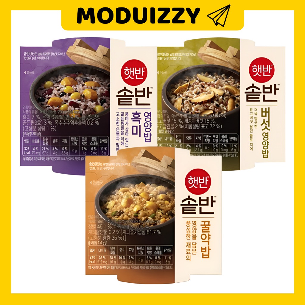 [CJ Cheiljedang] * Ready to stock * Hetbahn Sotban Nutritional Rice ...