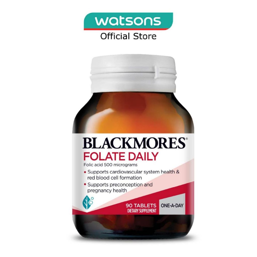BLACKMORES Folate Daily Folic Acid Tablet 90s | Shopee Singapore