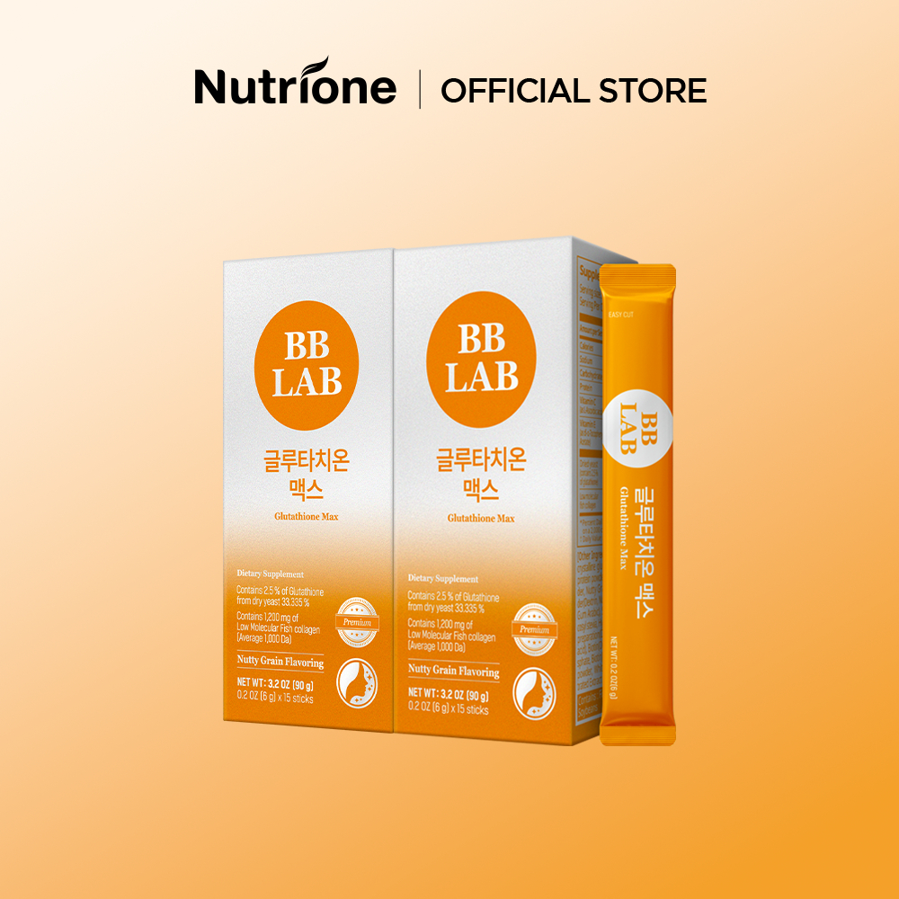 NUTRIONE BB LAB Glutathione MAX (for radiant & firming skin) (6g x 15sticks  / BOX)
