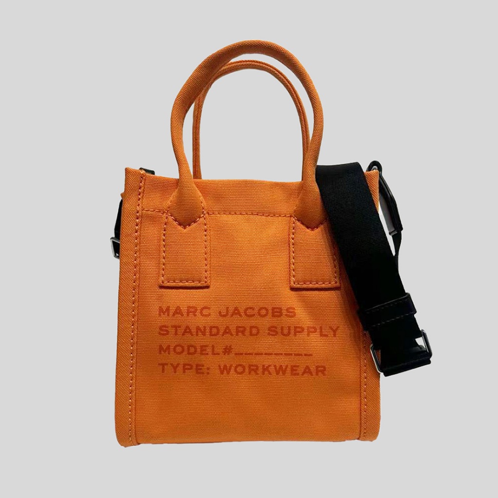 MARC JACOBS Canvas Standard Supply Small Tote Black