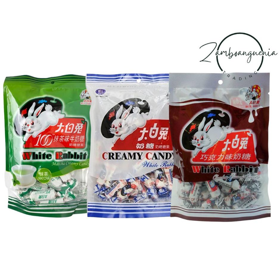 WHITE RABBIT Creamy Candy (Original | Matcha | Chocolate | Yogurt ...