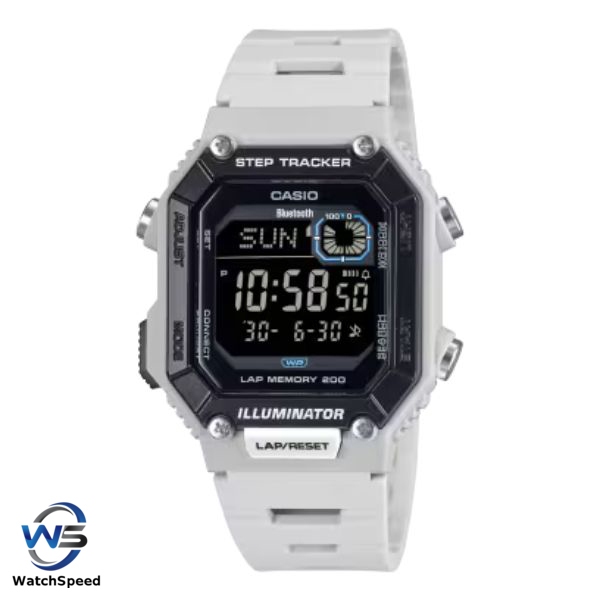 Casio Digital WS-B1000-8 WS-B1000-8B Step Tracker Mobile link (Wireless ...