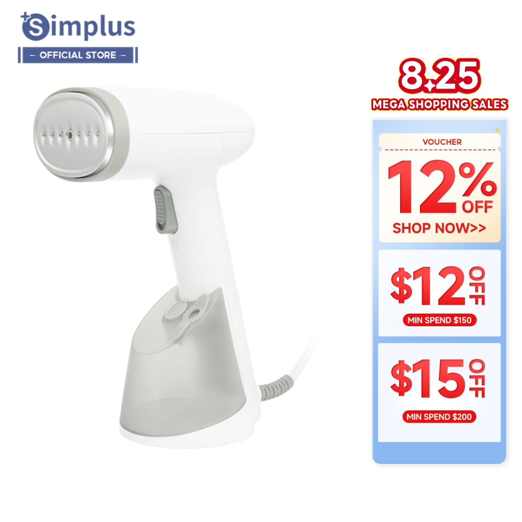 Simplus 1200W Handheld Garment Steamer Iron Steam Portable Ironing ...
