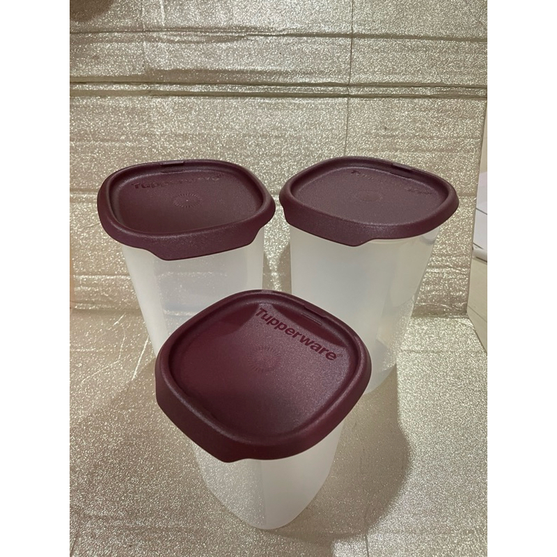 tupperware one touch fresh container tall 3pcs | Shopee Singapore