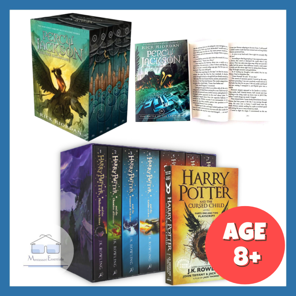 SG STOCK] Harry Potter 8 Book Set The Complete Collection