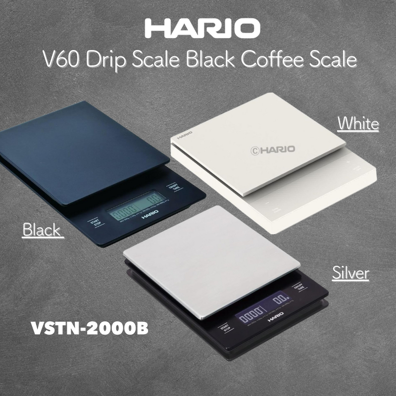 HARIO V60 Drip Scale Japan Coffee Scale (silver / black /white ...