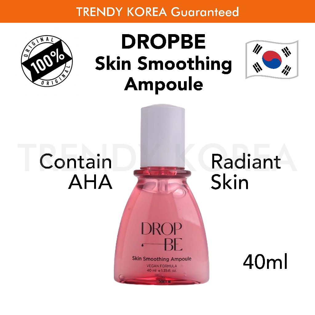 Dropbe Skin Smoothing Ampoule, Facial Serum & Essence, 40ml (korean ...