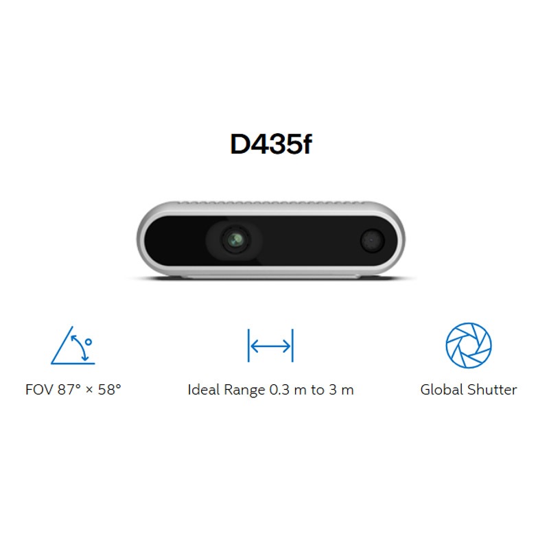 Intel® RealSense™ Depth Camera D435f | Shopee Singapore
