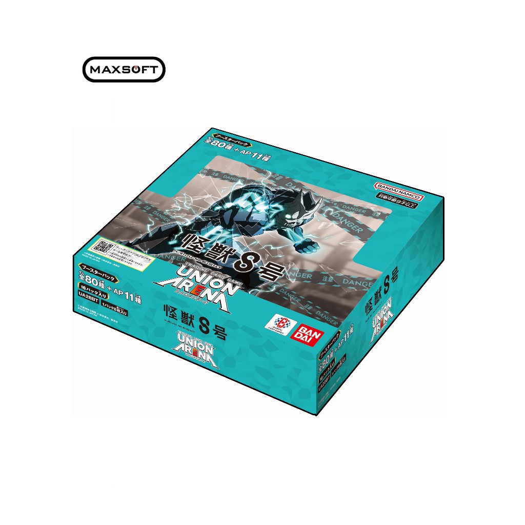 Union Arena Kaiju No.8 Booster [UA28BT] Box of 16 Booster (Japanese) |  Shopee Singapore