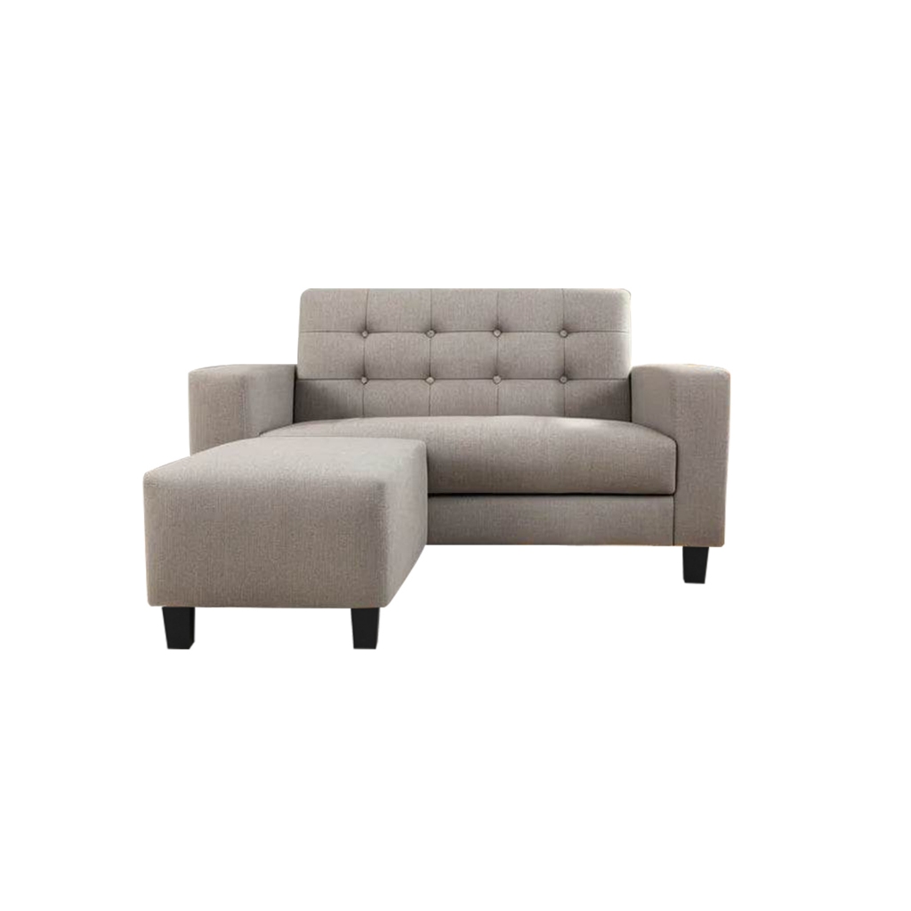 Living Mall Sophie Series 2-Seater 3-Seater Sofa with Ottoman with