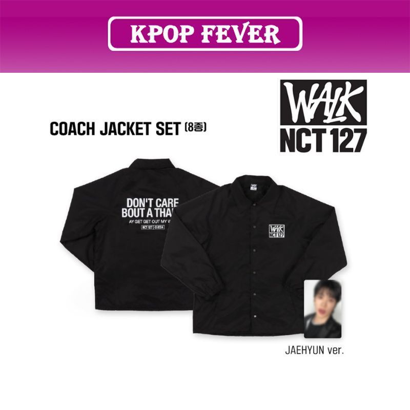 NCT 127 POP-UP [WALK : ON THE BEAT] MD - COACH JACKET SET (MEMBER ...