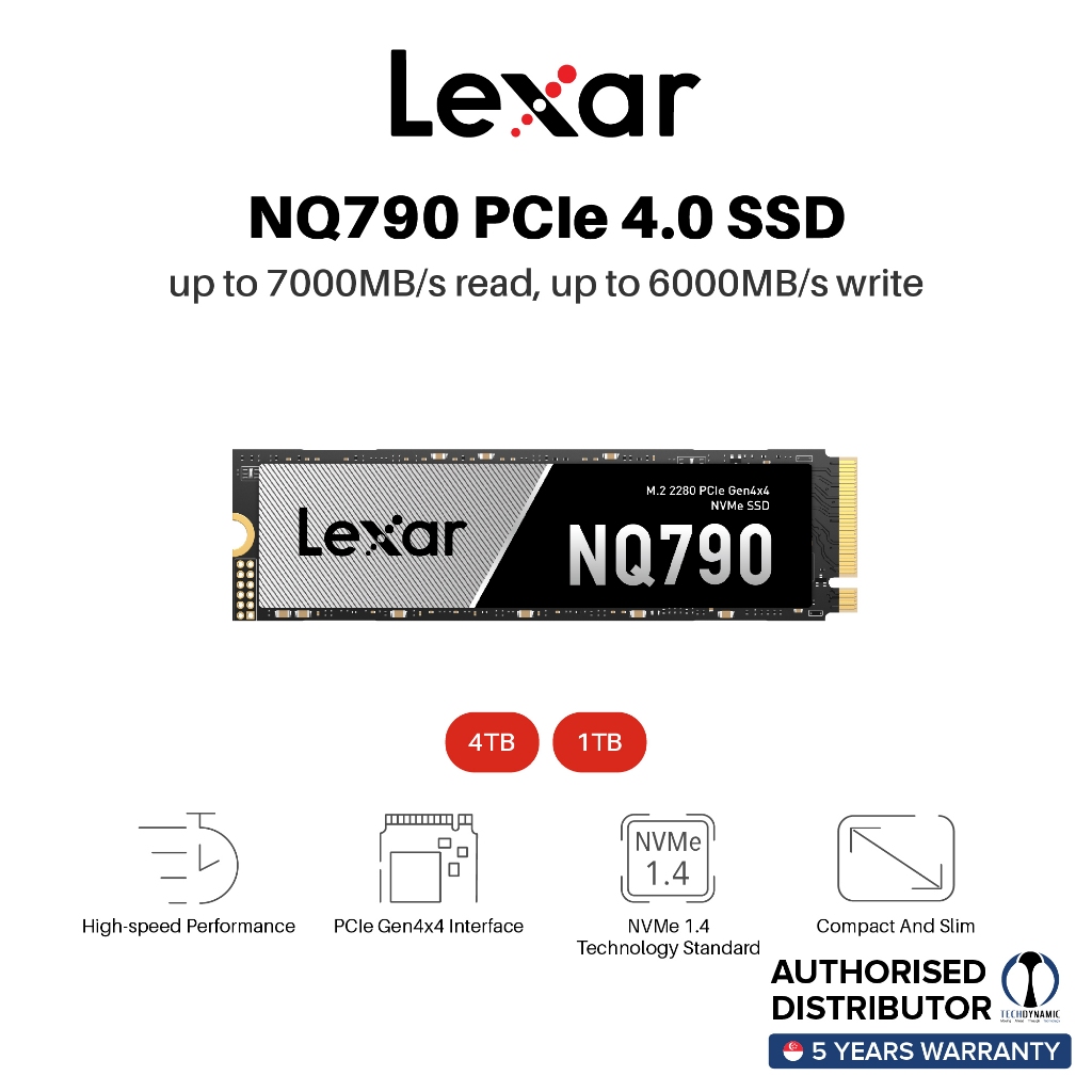 SSD Interno Lexar NQ790 1TB PCIe 4.0 NVMe | Fino A 7000 MB/s | Compatibile Con PS5 | 5 Anni Garanzia - Foto 12