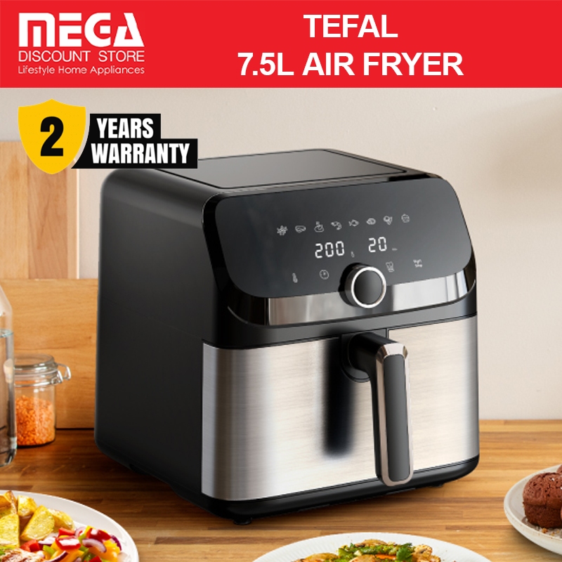 TEFAL EY855D EASY FRY MEGA DIGITAL 7.5L AIRFRYER