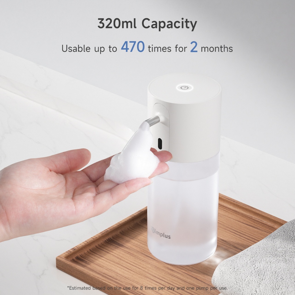 Simplus Kit Soap Dispenser Touchless Automatic Sensor Technology Type-C ...