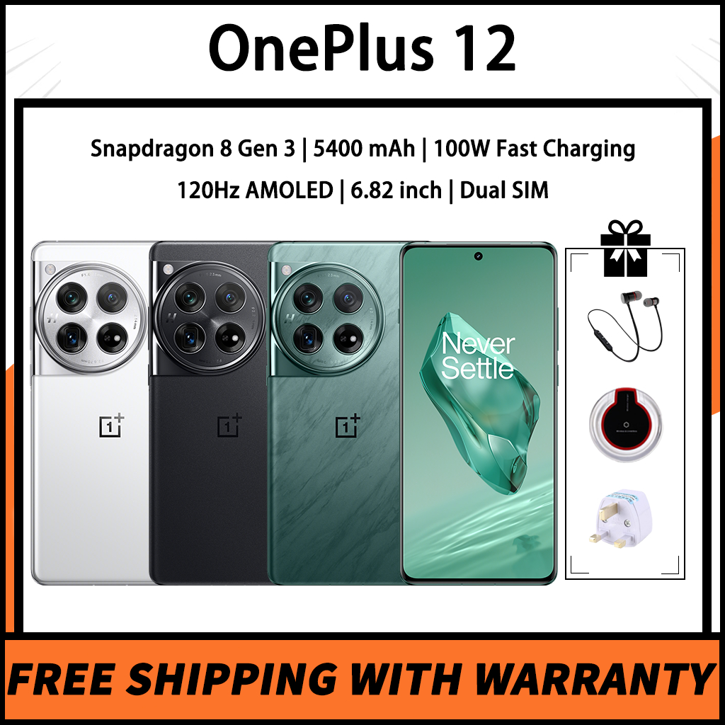 OnePlus 12 Snapdragon 8 Gen 3 Hasselblad Color Calibration 6.78 inch 3D ...